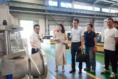 青田县泵阀研学班到瑞安嘉利特荏原泵业学习交流